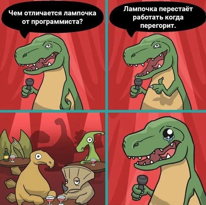 Чем отличается лампочка от программиста